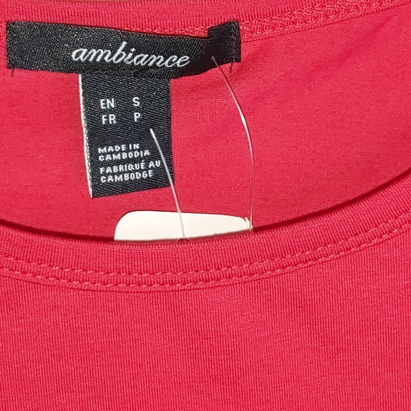 💢SOLD💢Girls Red Toggle Waist Tank Top - Picture 2 of 7